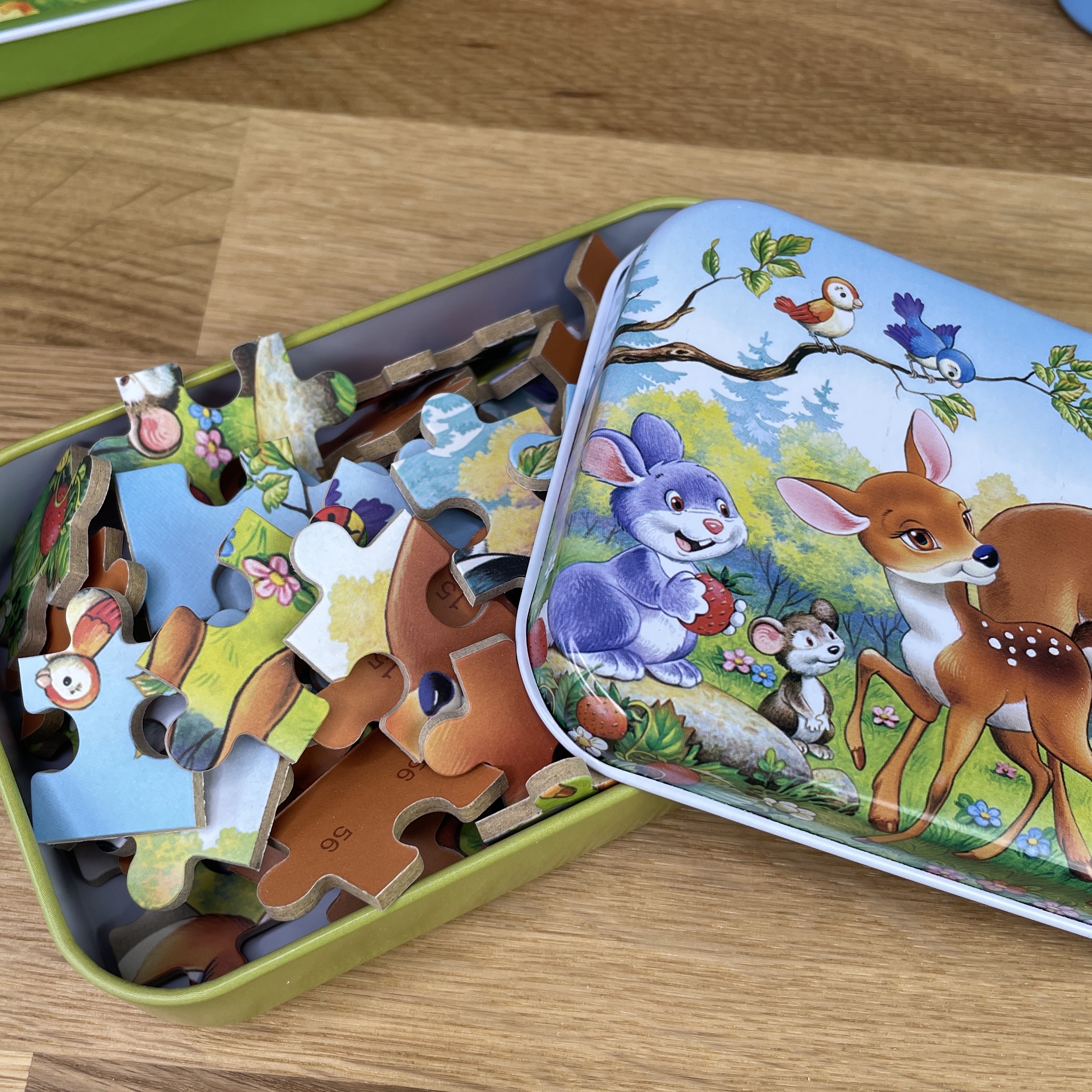 Fából készült Puzzle - Bambi 60db